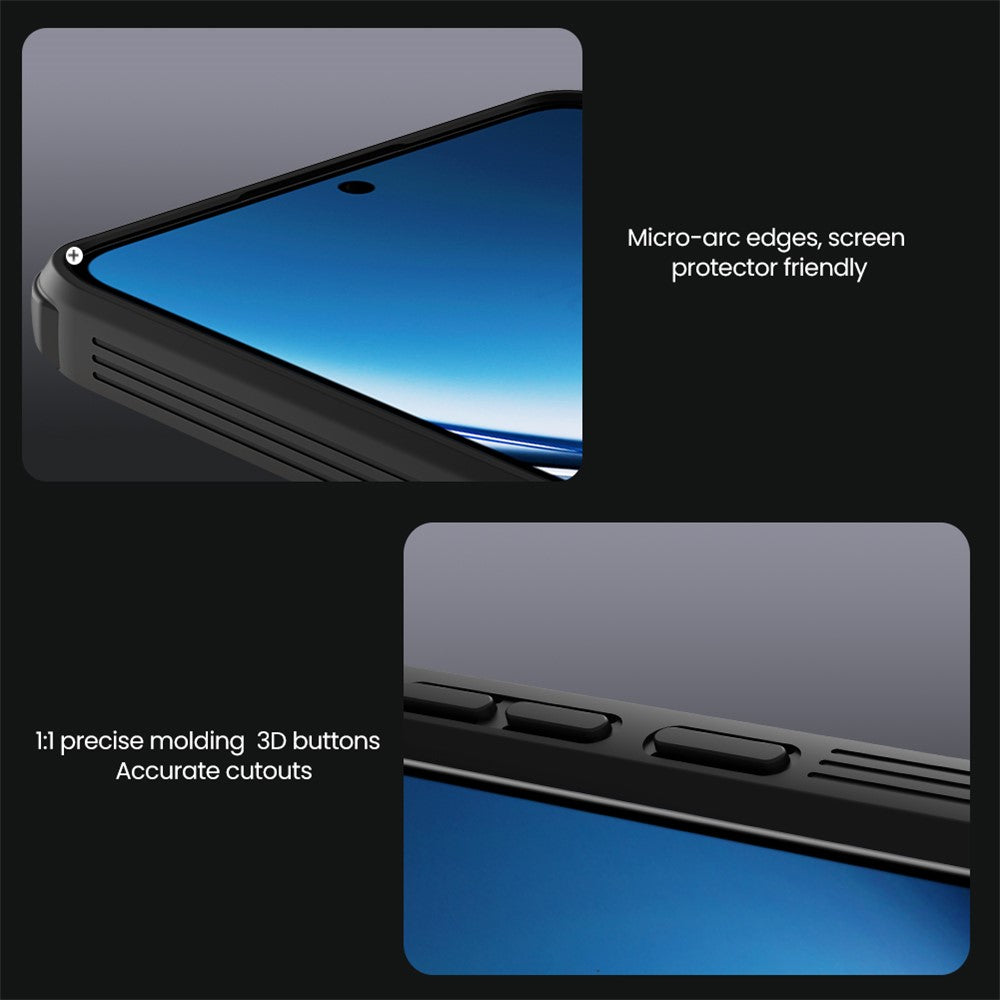 NILLKIN Camshield Pro for Xiaomi Redmi Turbo 4 5G Magnetic Case TPU + PC Phone Cover with Slider Camera Lid
