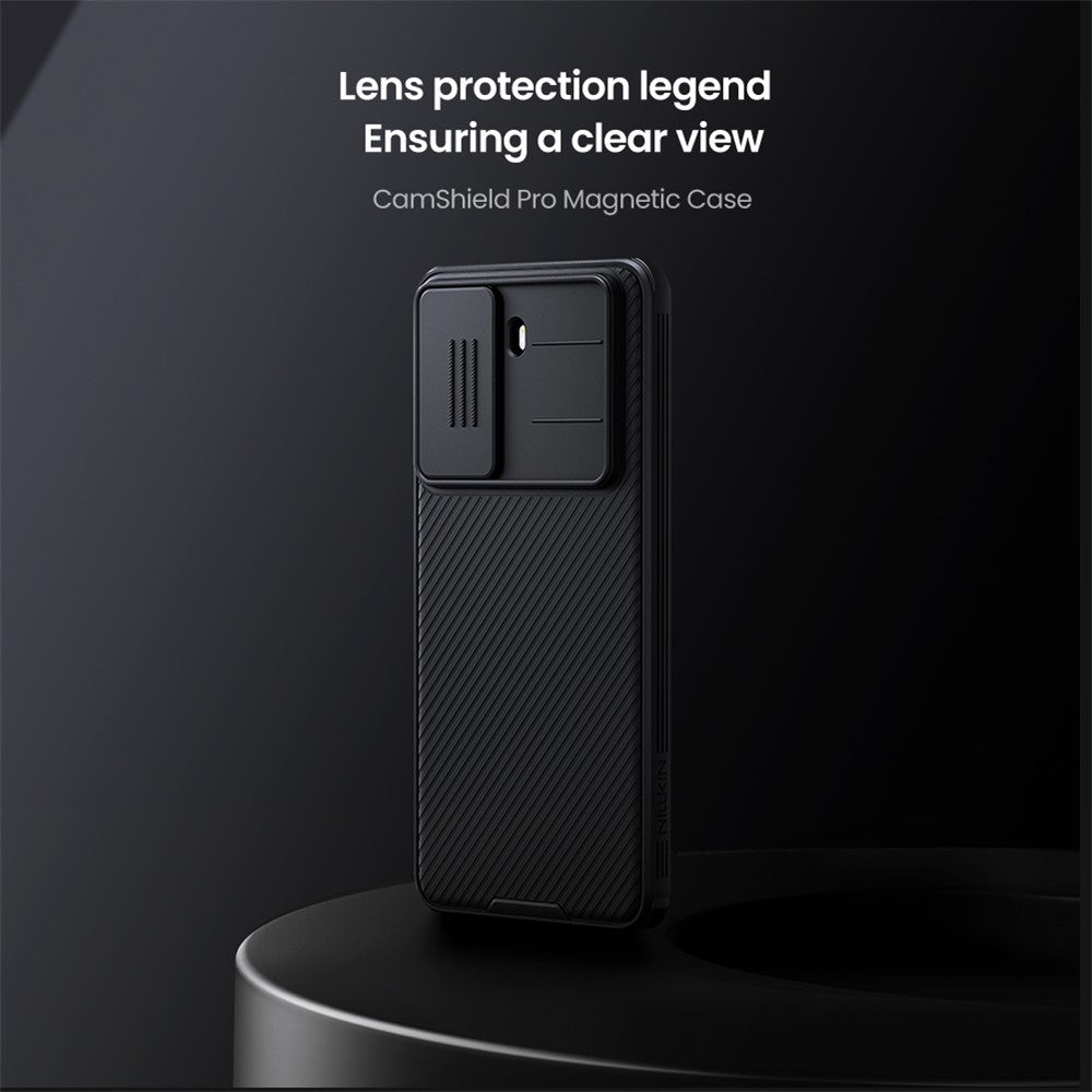 NILLKIN Camshield Pro for Xiaomi Redmi Turbo 4 5G Magnetic Case TPU + PC Phone Cover with Slider Camera Lid