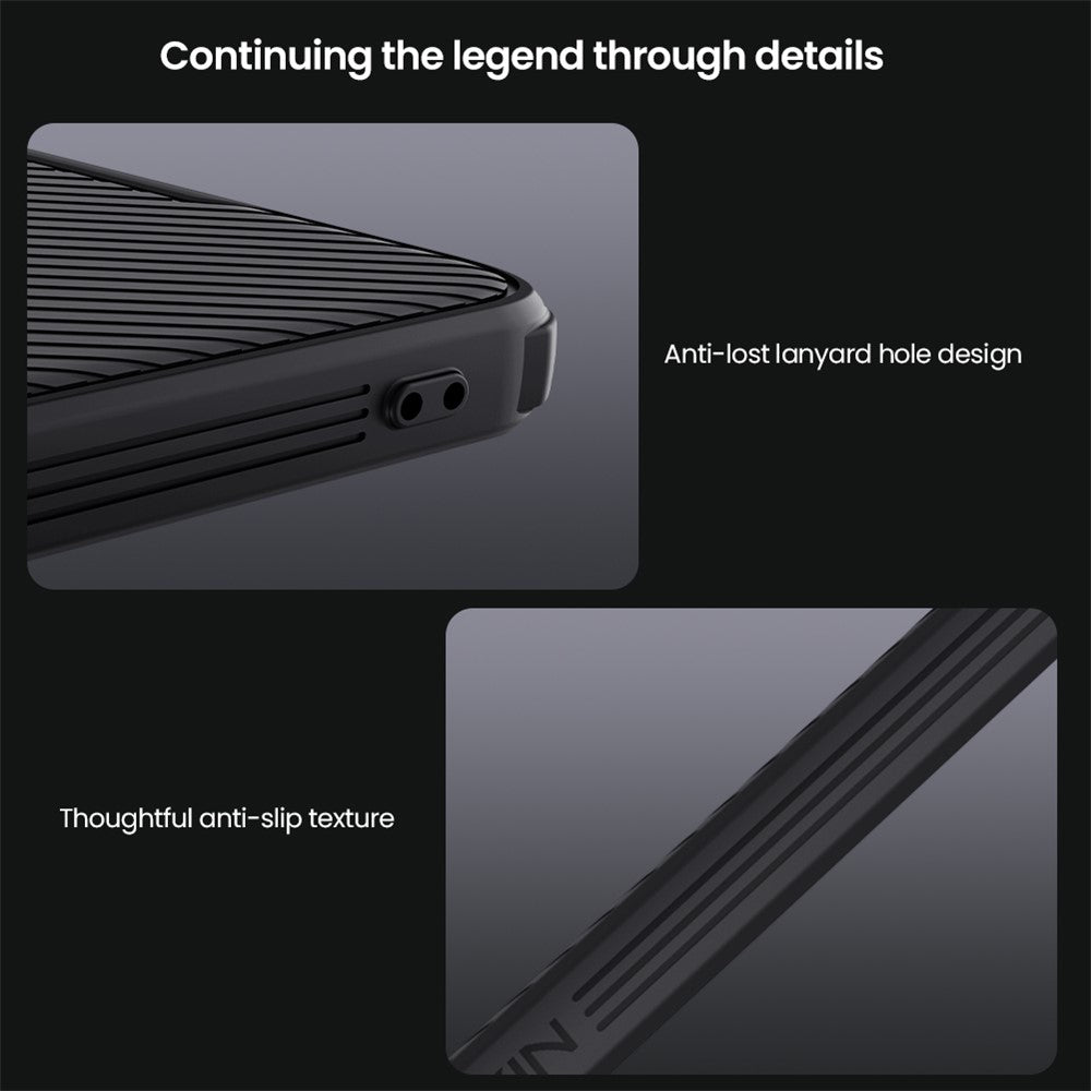 NILLKIN Camshield Pro for Xiaomi Redmi Turbo 4 5G Magnetic Case TPU + PC Phone Cover with Slider Camera Lid