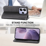 For Xiaomi Redmi Note 14 4G (163.25mm) Case Calf Texture PU Leather Phone Cover with Wallet