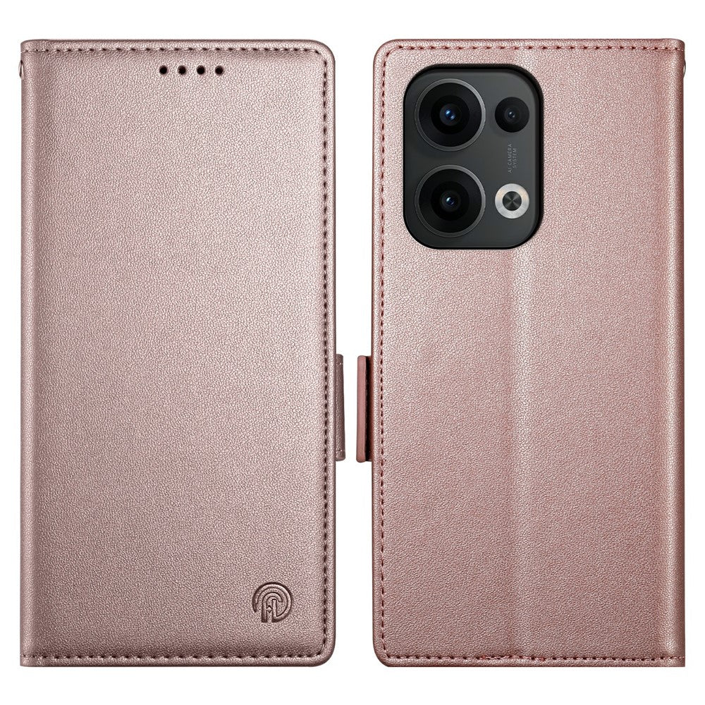 For Oppo Reno13 5G (Global) Stand Case PU Leather Wallet Phone Cover