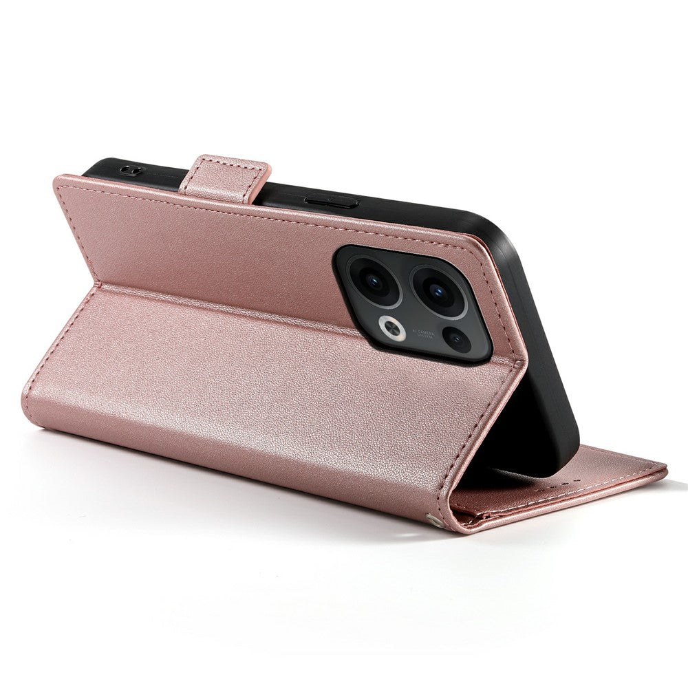 For Oppo Reno13 5G (Global) Stand Case PU Leather Wallet Phone Cover