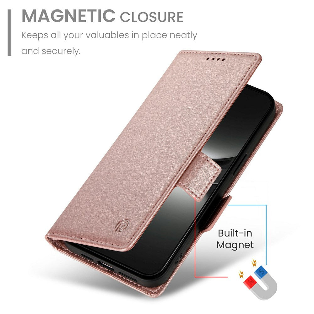 For Oppo Reno13 5G (Global) Stand Case PU Leather Wallet Phone Cover