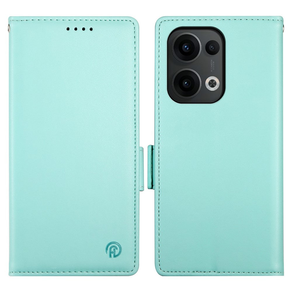 For Oppo Reno13 5G (Global) Stand Case PU Leather Wallet Phone Cover