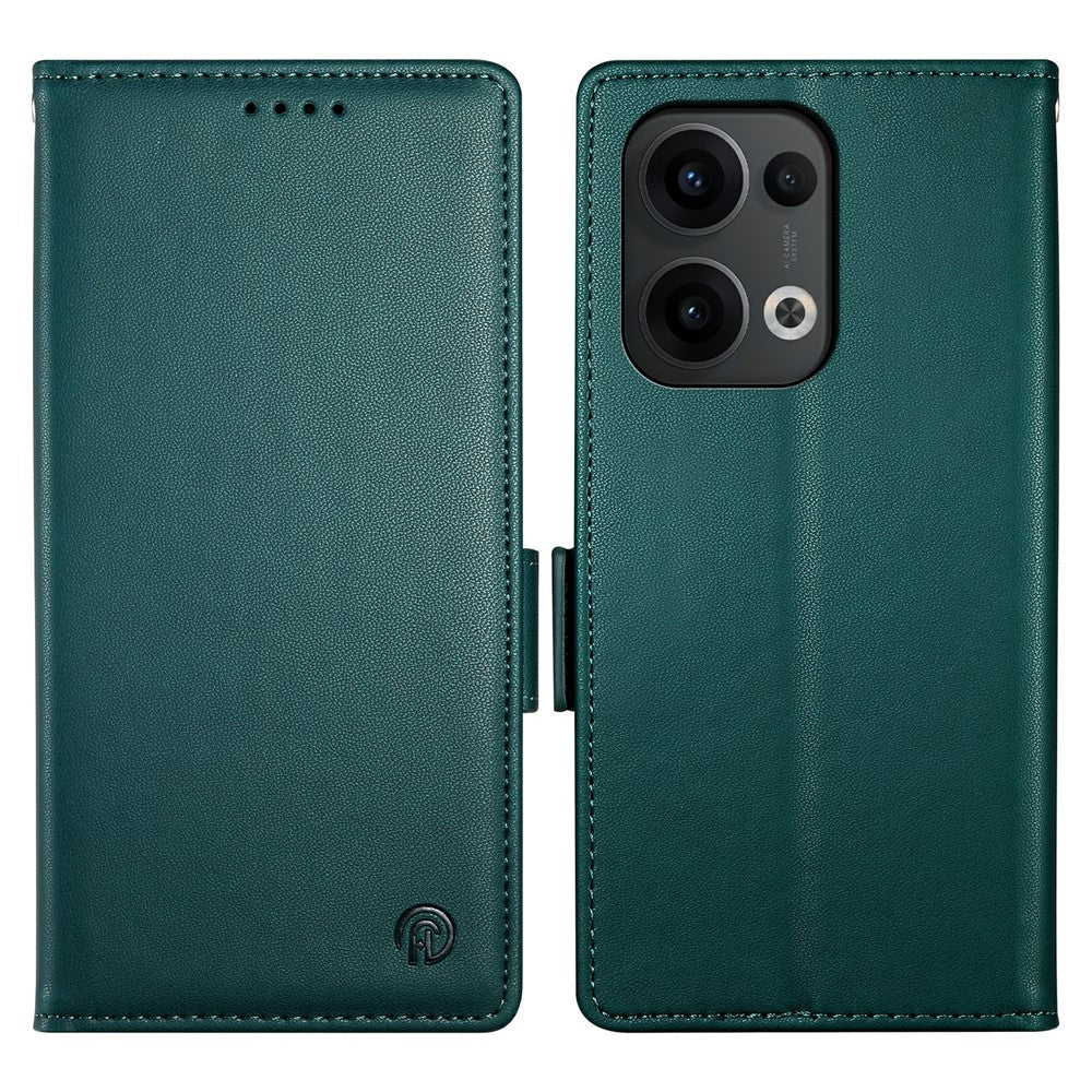 For Oppo Reno13 5G (Global) Stand Case PU Leather Wallet Phone Cover