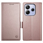 For Xiaomi Redmi Note 14 4G (163.25mm) Stand Case PU Leather Wallet Phone Cover
