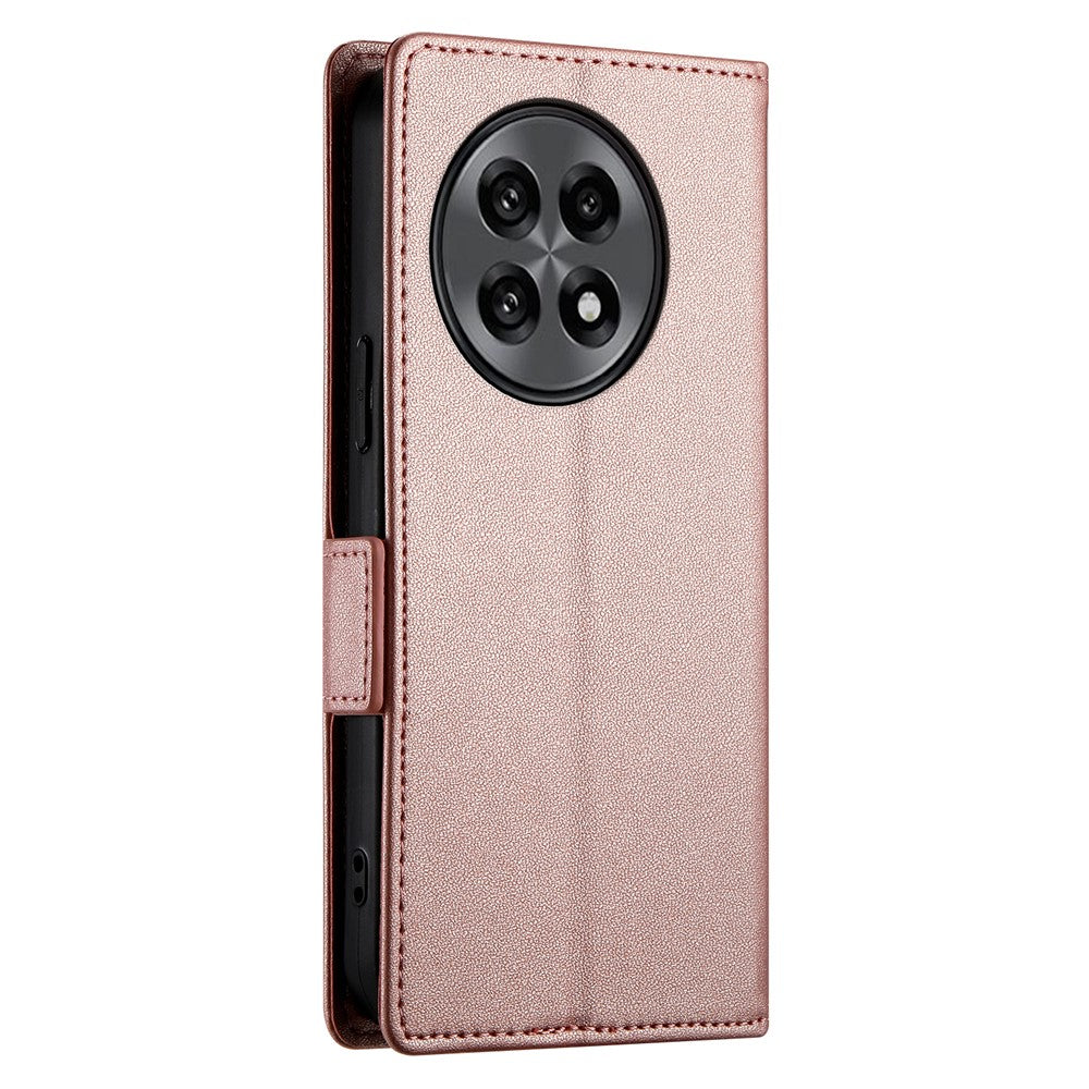 OnePlus 13R 5G Stativfodral PU Läder Plånboksfodral