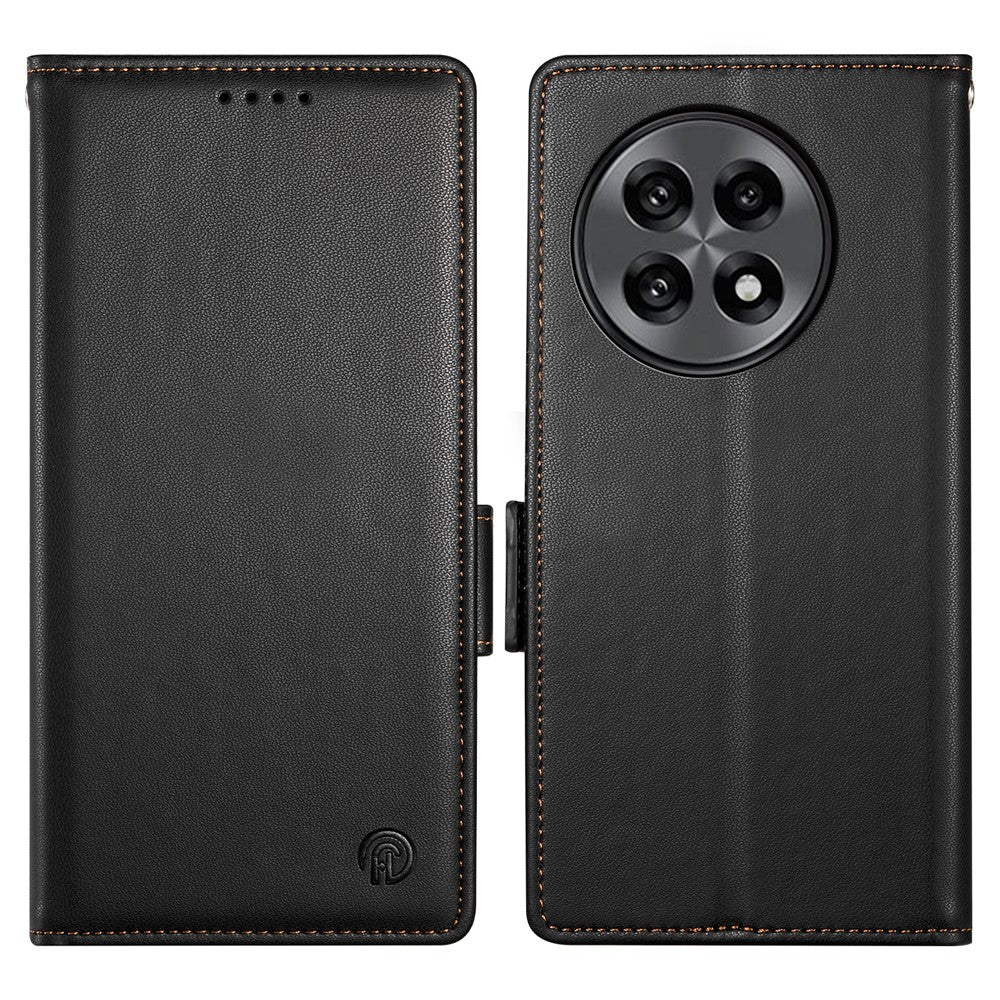 OnePlus 13R 5G Stativfodral PU Läder Plånboksfodral