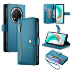 DF-011 Til Honor Magic7 Lite 5G / X9c 5G / X60 Pro 5G Etui Lynlåslomme Pung Læder Telefoncover med Remme