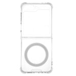 For Samsung Galaxy Z Flip7 FE 5G / Z Flip6 5G Magnetic Case TPU + Acrylic Clear Phone Cover