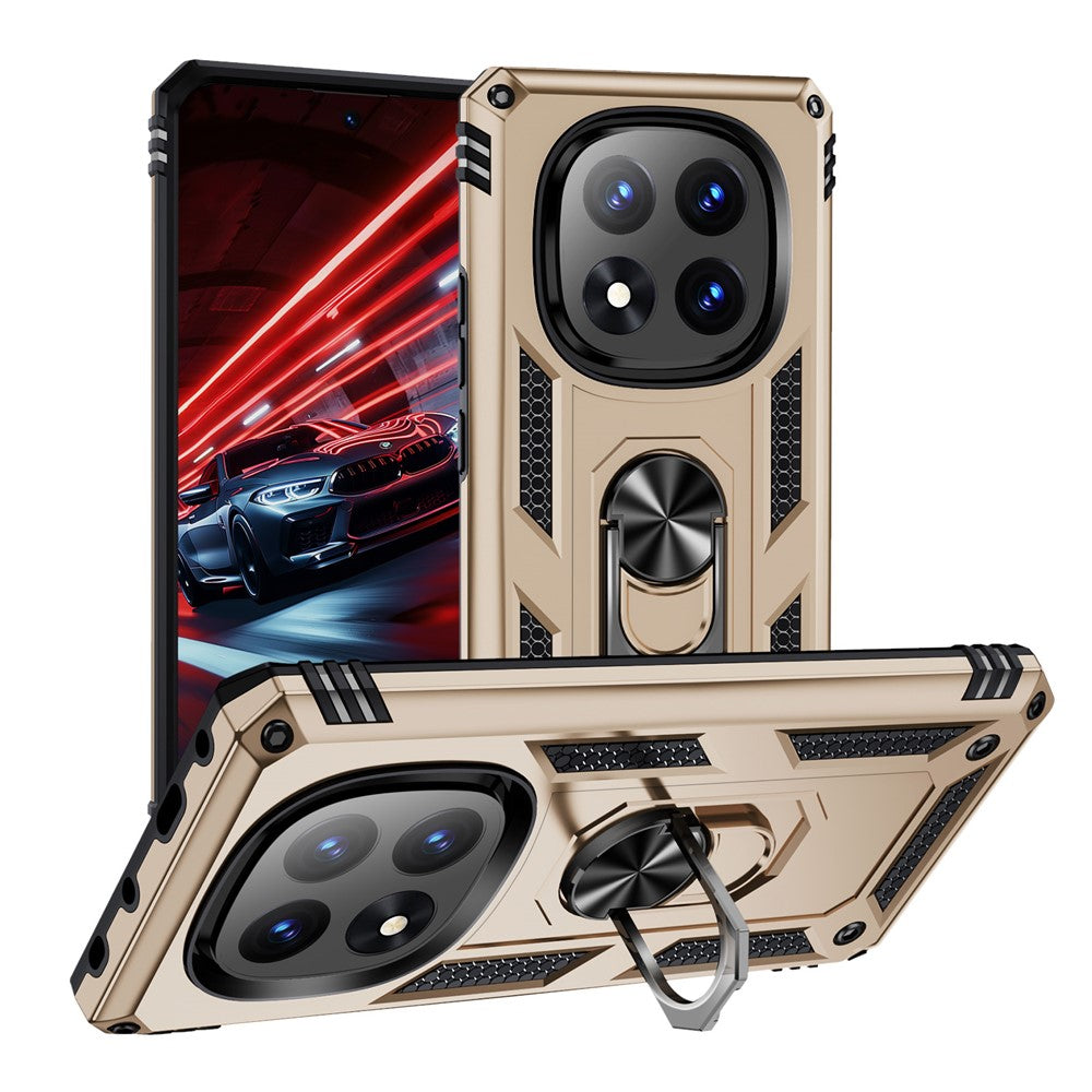 For Xiaomi Redmi Note 14 Pro+ 5G Case PC + TPU Phone Cover with Kickstand