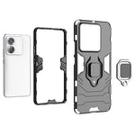 For Xiaomi Poco M7 Pro 5G Case PC + TPU Protective Phone Cover with Ring Kickstand