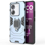 For Xiaomi Poco M7 Pro 5G Case PC + TPU Protective Phone Cover with Ring Kickstand