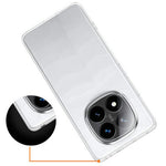For Xiaomi Redmi Note 14 Pro 4G Clear Phone Case Ultra-Thin Flexible TPU Back Cover