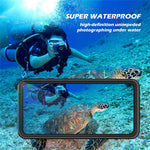 REDPEPPER For Samsung Galaxy S21+ 5G IP68 Waterproof Phone Case Support Fingerprint Unlock