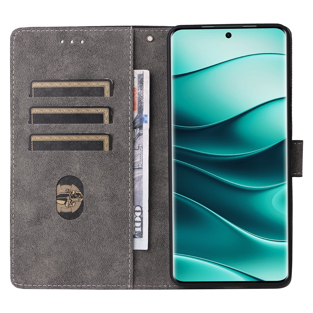 For Xiaomi Redmi Note 14 Pro 4G Wallet Case RFID Blocking PU Leather Cover Viewing Stand