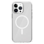 Til iPhone 12 / 12 Pro magnetisk cover kompatibel med MagSafe PC + TPU gennemsigtig telefoncover