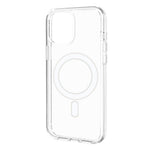 For iPhone 14 Magnetic Case Compatible with MagSafe PC + TPU Clear Phone Cover