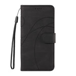 OnePlus 13R 5G / Ace 5 5G / 5 Pro 5G Plånboksfodral Lädermobilfodral Stativ med Böjd Linjedesign