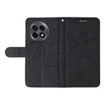 OnePlus 13R 5G / Ace 5 5G / 5 Pro 5G Plånboksfodral Lädermobilfodral Stativ med Böjd Linjedesign