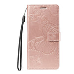 For OnePlus 13 Wallet Case Floral Butterfly Imprinted Leather Phone Cover Stand