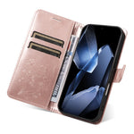 For OnePlus 13 Wallet Case Floral Butterfly Imprinted Leather Phone Cover Stand