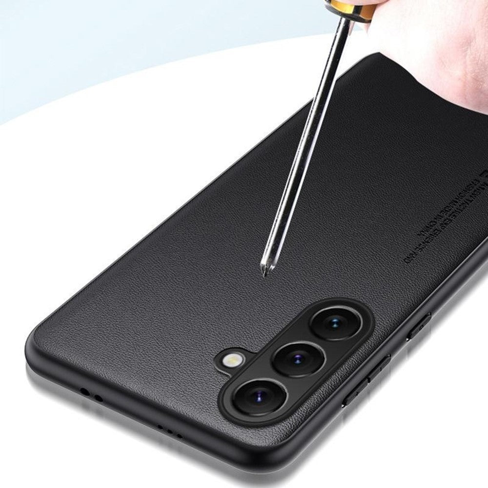Til Samsung Galaxy A36 5G Cover Anti-drop TPU + PU Læder Tekstur Telefon Beskyttelsescover