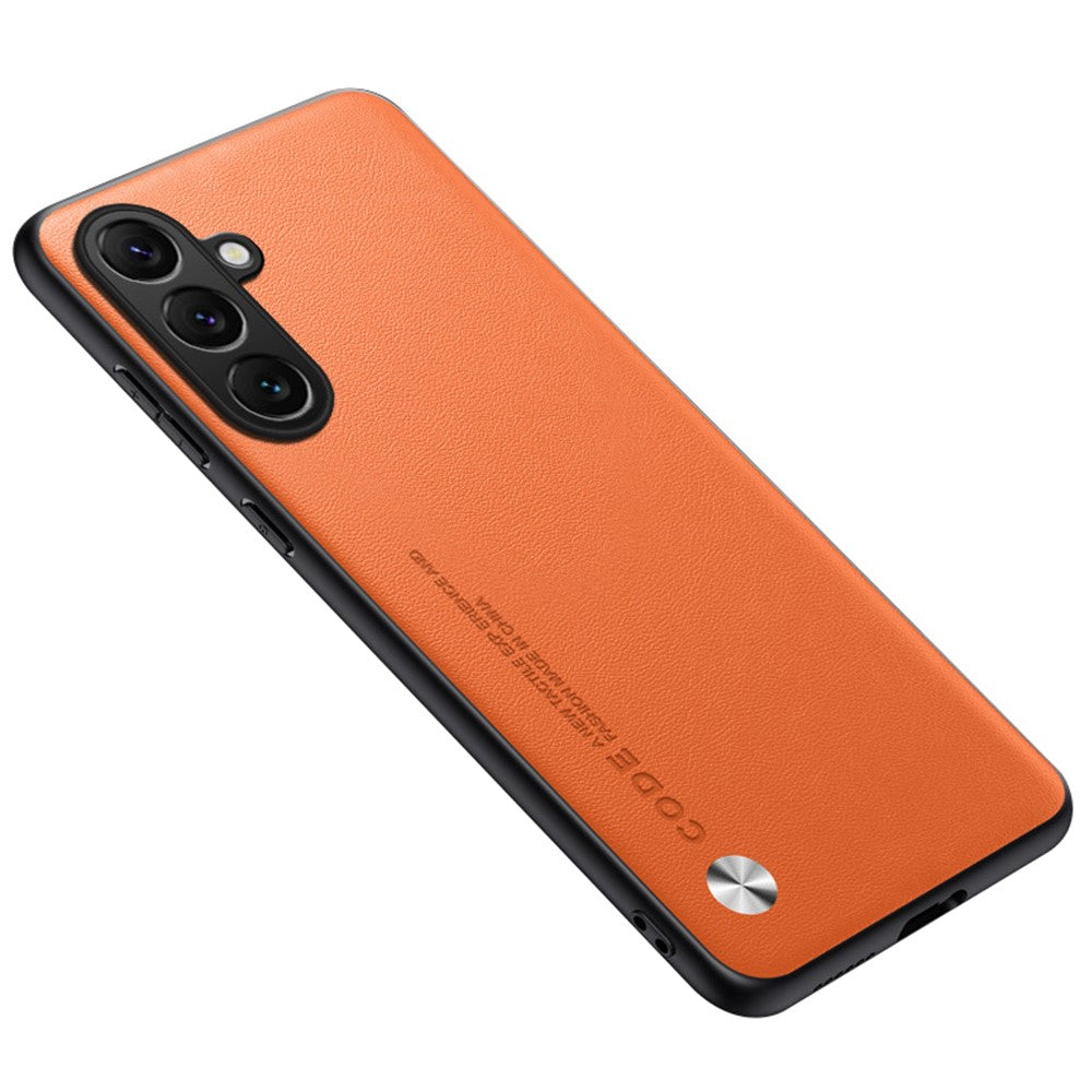 Til Samsung Galaxy A36 5G Cover Anti-drop TPU + PU Læder Tekstur Telefon Beskyttelsescover
