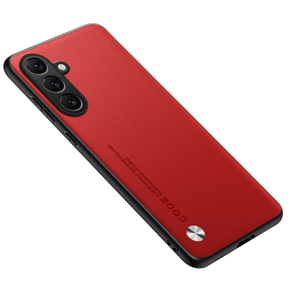 Til Samsung Galaxy A36 5G Cover Anti-drop TPU + PU Læder Tekstur Telefon Beskyttelsescover