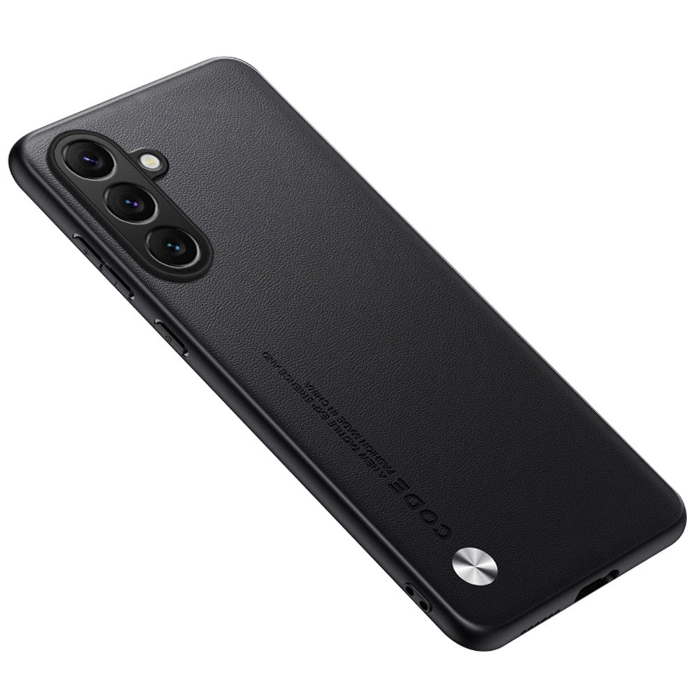 For Samsung Galaxy A55 5G Case Anti-Drop TPU + PU Leather Texture Phone Protective Cover