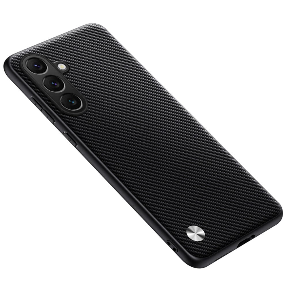 For Samsung Galaxy A55 5G Case Anti-Drop TPU + PU Leather Texture Phone Protective Cover
