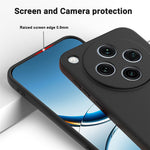 For Oppo Find X8 Pro 5G Case Liquid Silicone Phone Back Cover with Hand Strap