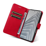 For Xiaomi Redmi Note 14 4G (163.25mm) Case Solid Color Leather Mobile Cover Wallet Stand with Strap