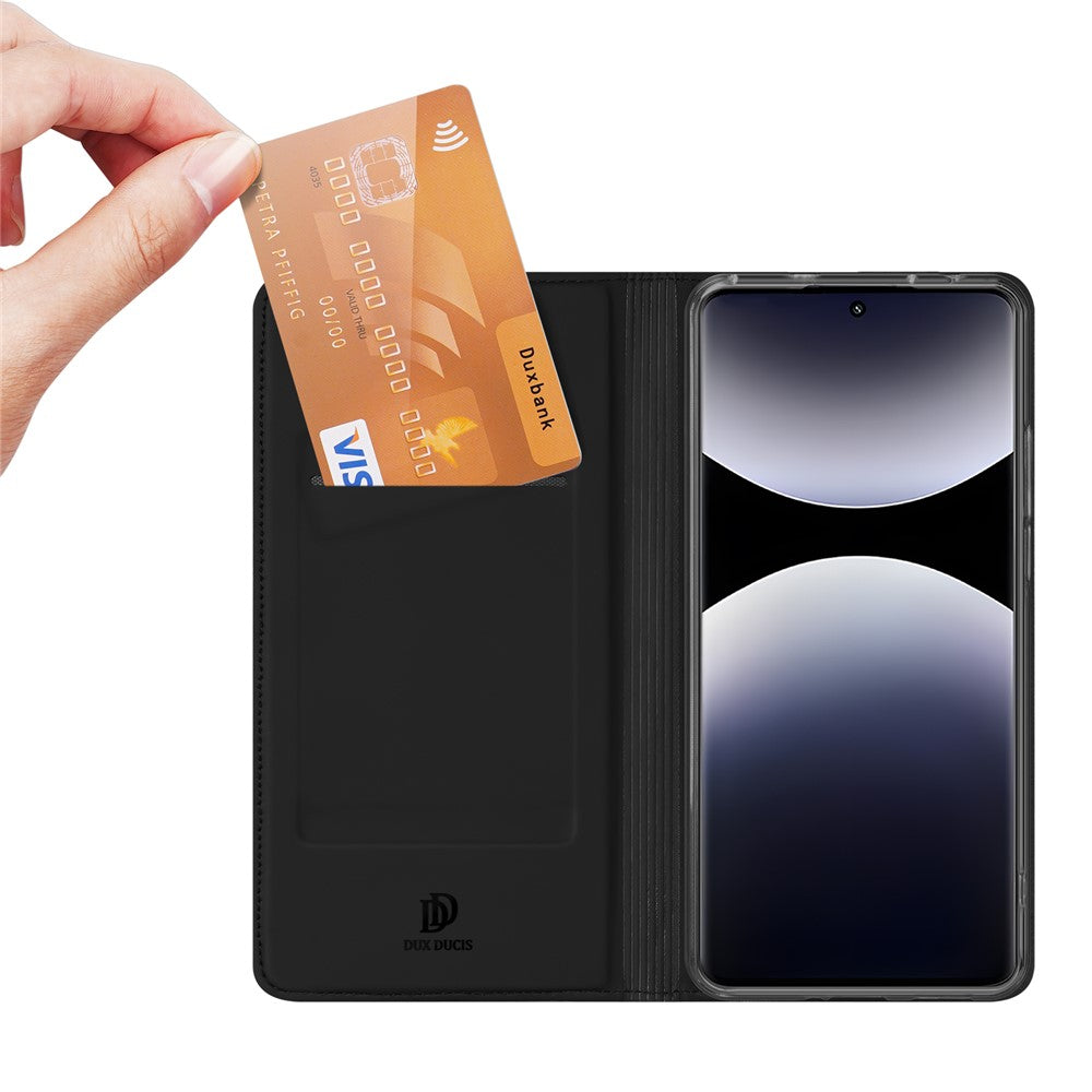 DUX DUCIS For Xiaomi Redmi Note 14 Pro 4G Case  Skin Pro Series Leather Cover Card Holder
