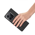 DUX DUCIS For Xiaomi Redmi Note 14 4G (163.25mm) Case  Skin Pro Series Leather Cover Card Holder