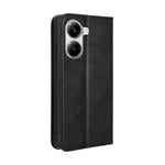 Xiaomi Redmi Turbo 4 5G / Xiaomi Poco X7 Pro 5G Retro PU-läderfodral mobilplånboksfodral Stativfodral