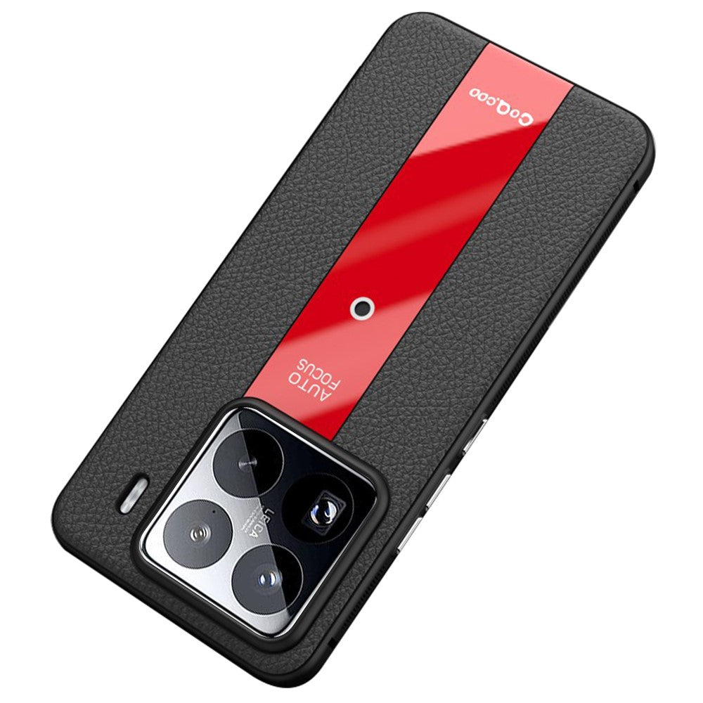 Q.COO For Xiaomi 15 Pro Case Shockproof PU + TPU + Acrylic Phone Cover