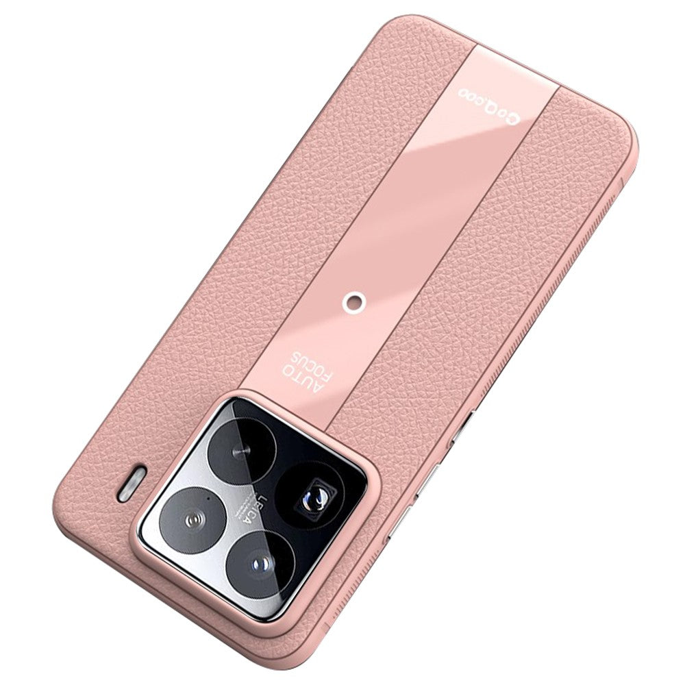 Q.COO For Xiaomi 15 Pro Case Shockproof PU + TPU + Acrylic Phone Cover