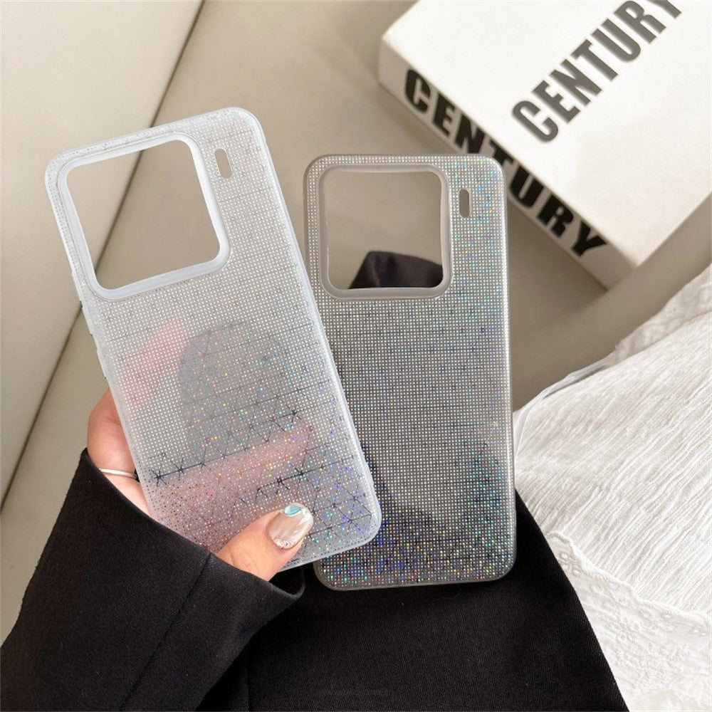 Q.COO For Xiaomi 15 Case Sparkling Soft TPU Phone Protective Cover