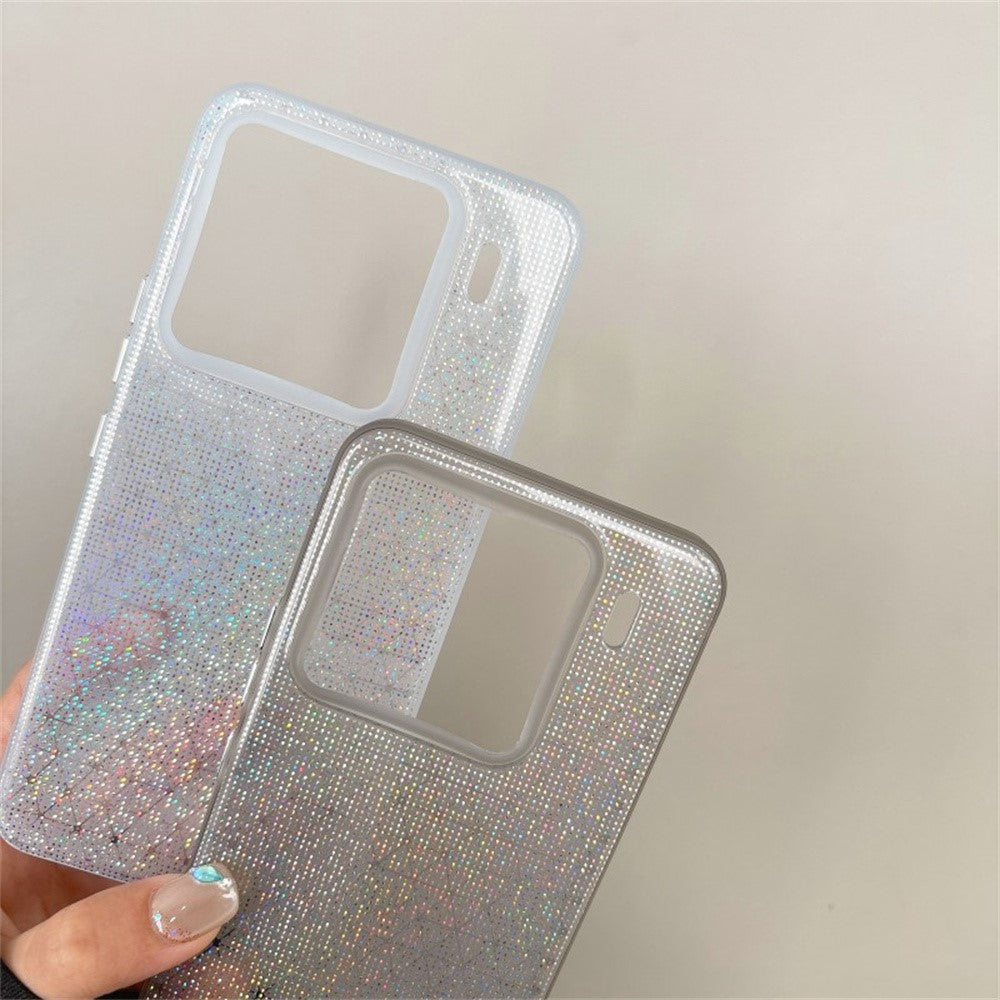 Q.COO For Xiaomi 15 Case Sparkling Soft TPU Phone Protective Cover