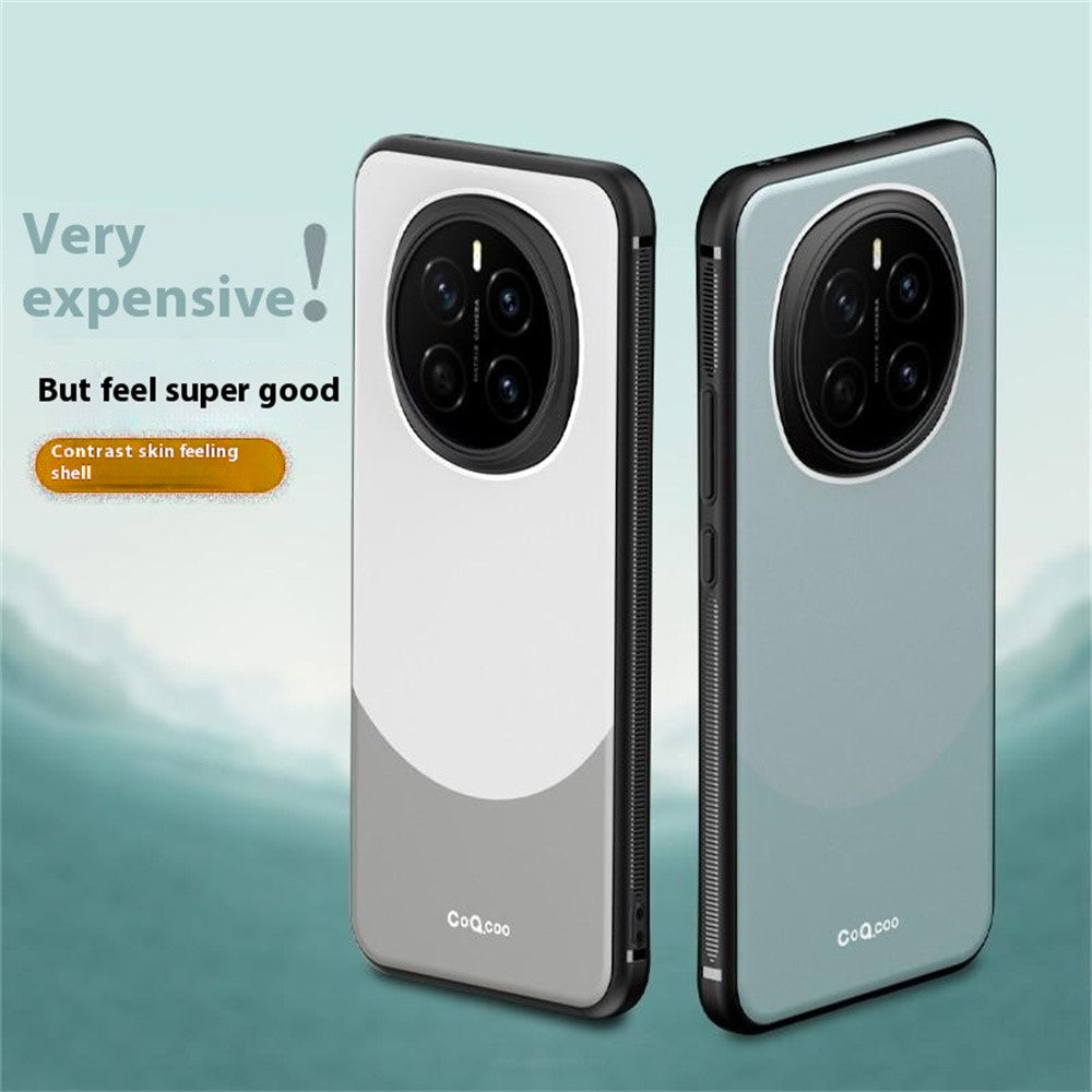 Q.COO For Honor Magic7 5G TPU Case Contrast Color Skin-Touch Phone Cover