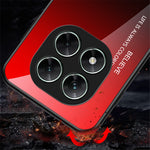 For Xiaomi Poco X7 5G Case Anti-Scratch Tempered Glass + PC+TPU Phone Cover
