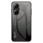 For Xiaomi Redmi Turbo 4 5G Case Anti-Scratch Tempered Glass + PC+TPU Phone Cover