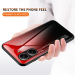 For Xiaomi Redmi Turbo 4 5G Case Anti-Scratch Tempered Glass + PC+TPU Phone Cover