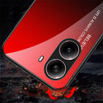 For Xiaomi Redmi Turbo 4 5G Case Anti-Scratch Tempered Glass + PC+TPU Phone Cover