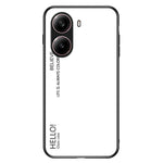 For Xiaomi Redmi Turbo 4 5G Case Anti-Scratch Tempered Glass + PC+TPU Phone Cover