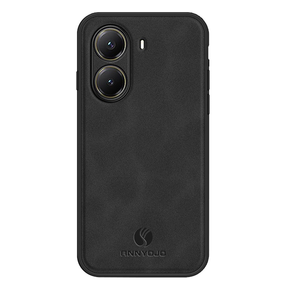 ANNYOJO For Xiaomi Poco X7 Pro 5G / Redmi Turbo 4 5G Case PU Leather + PC + TPU Anti Drop Phone Back Cover