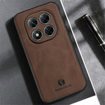 ANNYOJO For Xiaomi Poco X7 5G Case PU Leather + PC + TPU Anti Drop Phone Back Cover