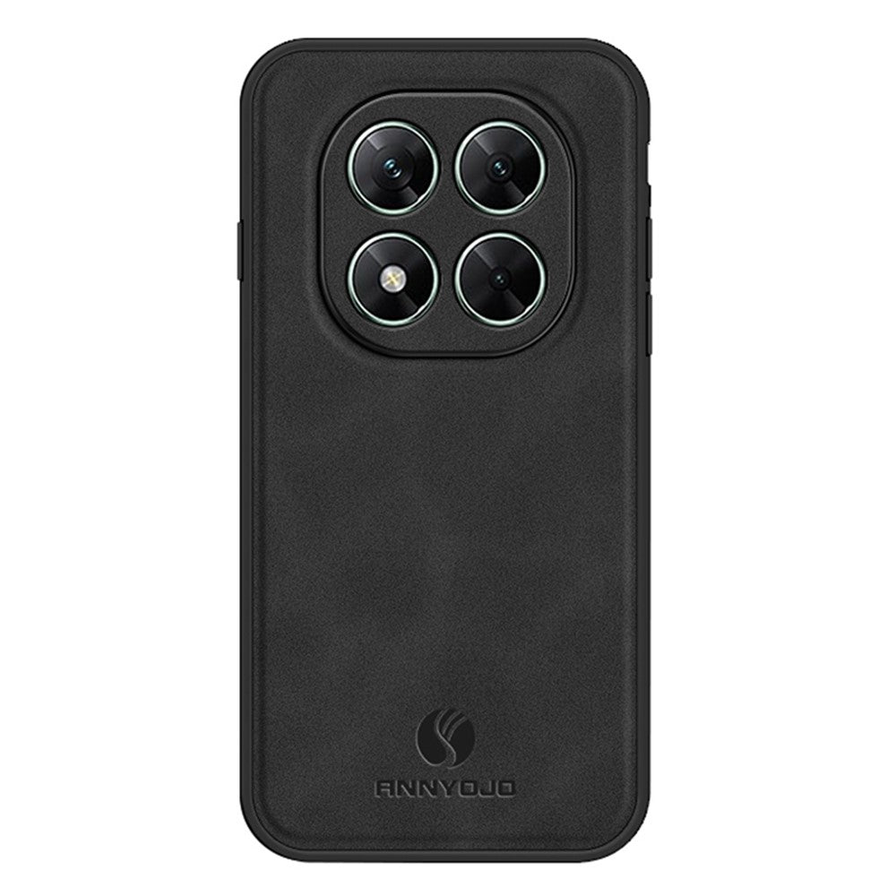 ANNYOJO For Xiaomi Poco X7 5G Case PU Leather + PC + TPU Anti Drop Phone Back Cover