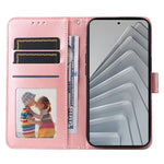 For Xiaomi Redmi Note 14 4G (163.25mm) Case Sunflower Imprint Leather Wallet Phone Cover
